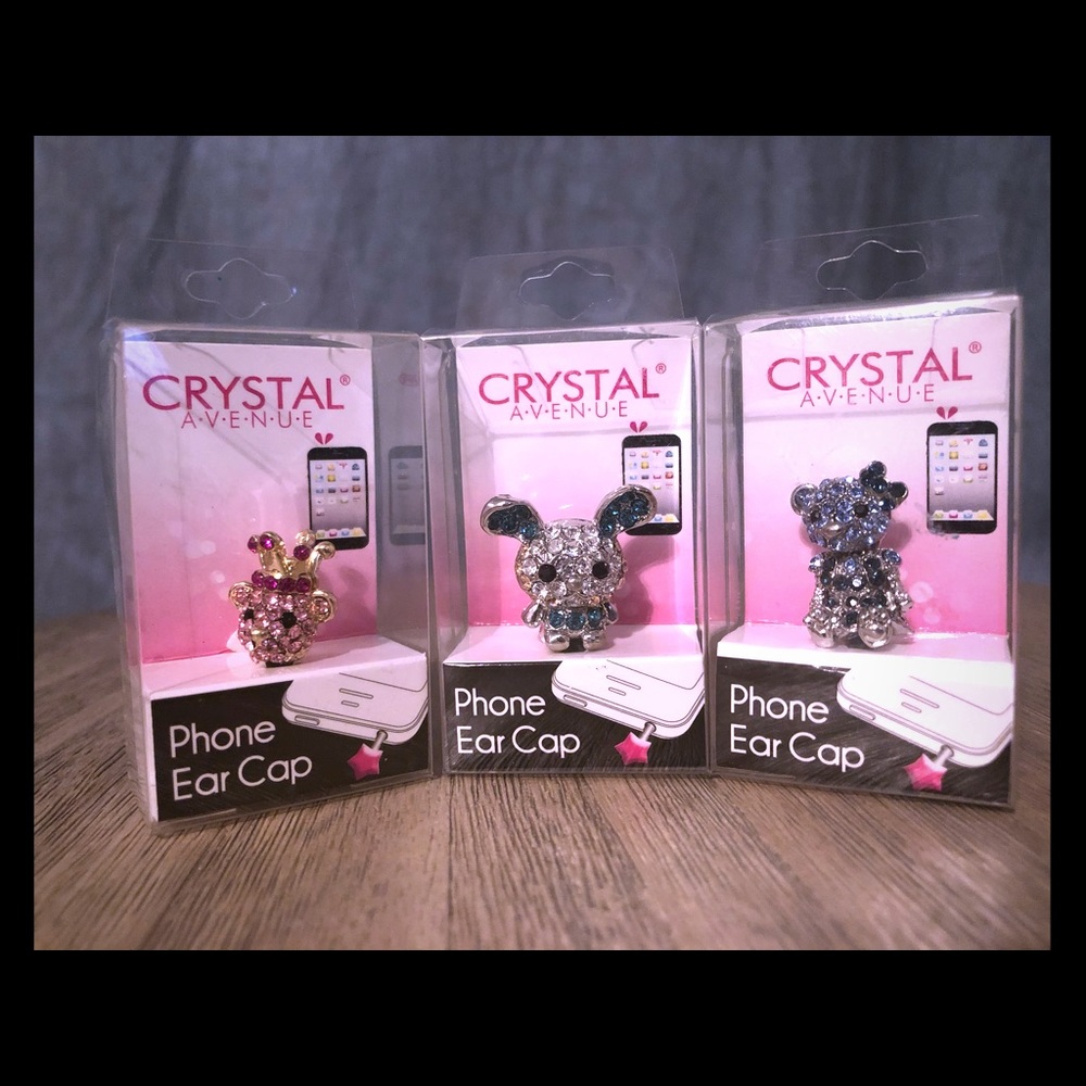 Crystal Avenue - Phone 📱 Ear Caps